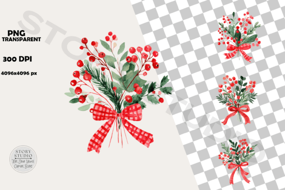 Download Christmas Red Berry Foliage - Premium Resources