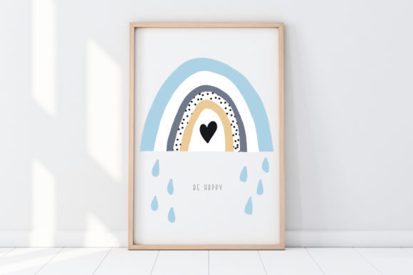 Download Nursery Wall Art - Be Happy Cute Wall Art - Cute wall art Collection