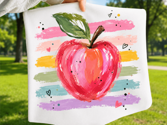 Download Teacher Apple Watercolor PNG - Watercolor png Collection