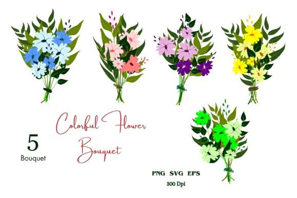 Download Colorful Flower Bouquet - Premium Resources